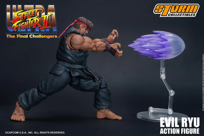 In Stock: EVIL RYU - Ultra Street Fighter II The Final Challengers Action Figure