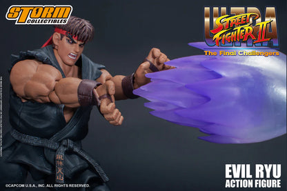 In Stock: EVIL RYU - Ultra Street Fighter II The Final Challengers Action Figure