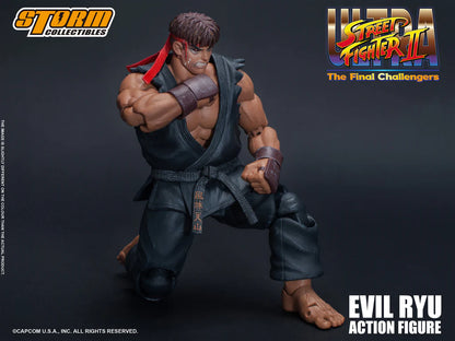 In Stock: EVIL RYU - Ultra Street Fighter II The Final Challengers Action Figure