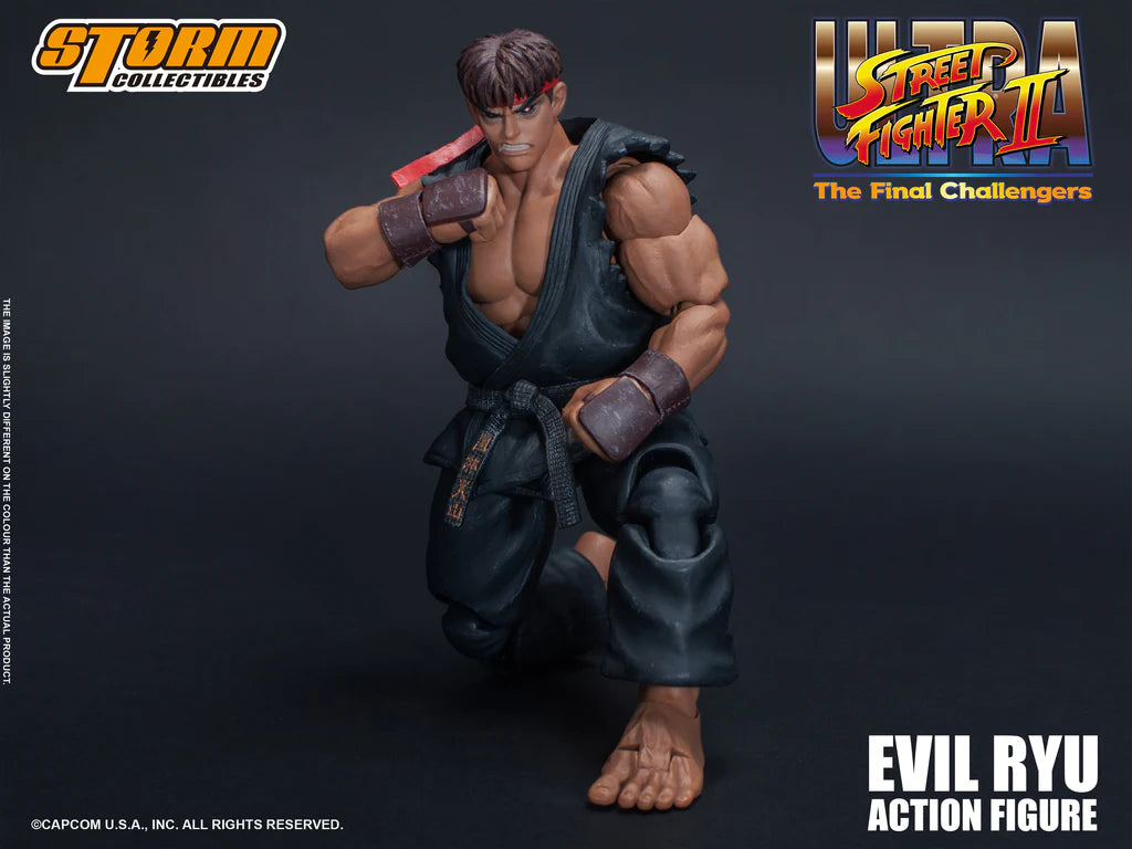 In Stock: EVIL RYU - Ultra Street Fighter II The Final Challengers Action Figure
