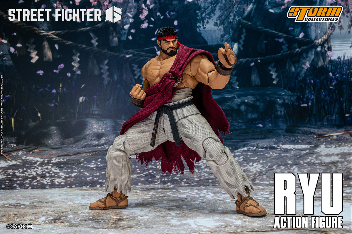 In Stock: RYU - STREET FIGHTER 6 Action Figure