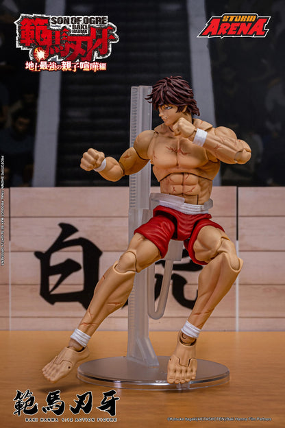 In Stock: BAKI HANMA -SON OF OGRE - "STORM ARENA" 1/12 Scale