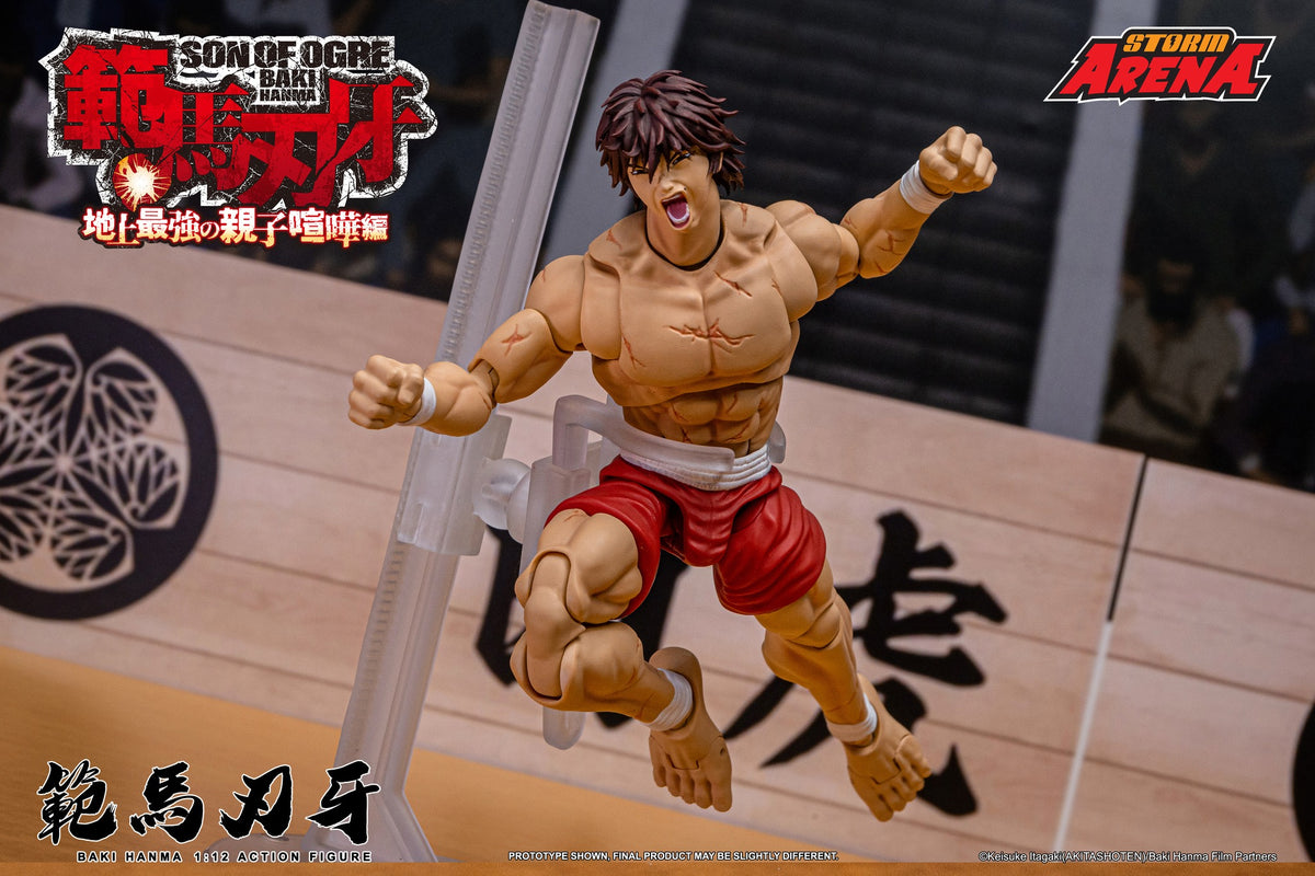 In Stock: BAKI HANMA -SON OF OGRE - "STORM ARENA" 1/12 Scale