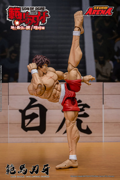 In Stock: BAKI HANMA -SON OF OGRE - "STORM ARENA" 1/12 Scale