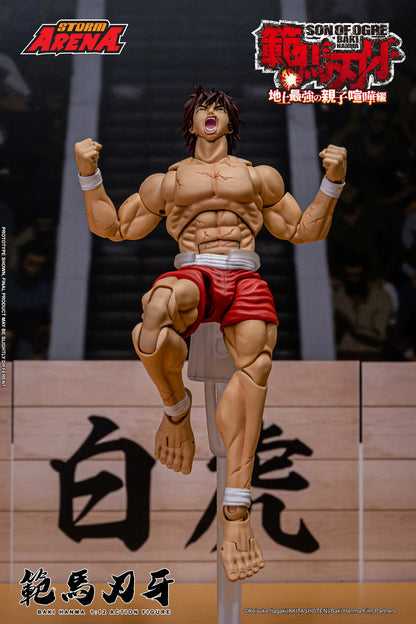 In Stock: BAKI HANMA -SON OF OGRE - "STORM ARENA" 1/12 Scale