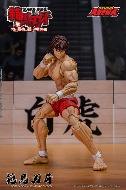 In Stock: BAKI HANMA -SON OF OGRE - "STORM ARENA" 1/12 Scale