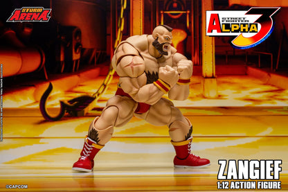 Pre-order: ZANGIEF - STREET FIGHTER ALPHA (ZERO) 3 "STORM ARENA" 1/12 Scale