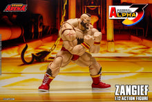 Load image into Gallery viewer, Pre-order: ZANGIEF - STREET FIGHTER ALPHA (ZERO) 3 "STORM ARENA" 1/12 Scale
