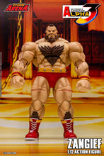 Load image into Gallery viewer, Pre-order: ZANGIEF - STREET FIGHTER ALPHA (ZERO) 3 "STORM ARENA" 1/12 Scale
