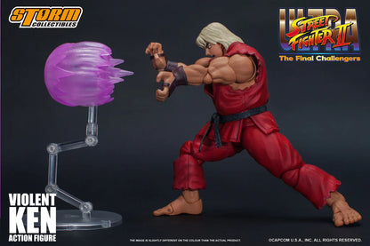 In Stock: VIOLENT KEN - Ultra Street Fighter II The Final Challengers Action Figure