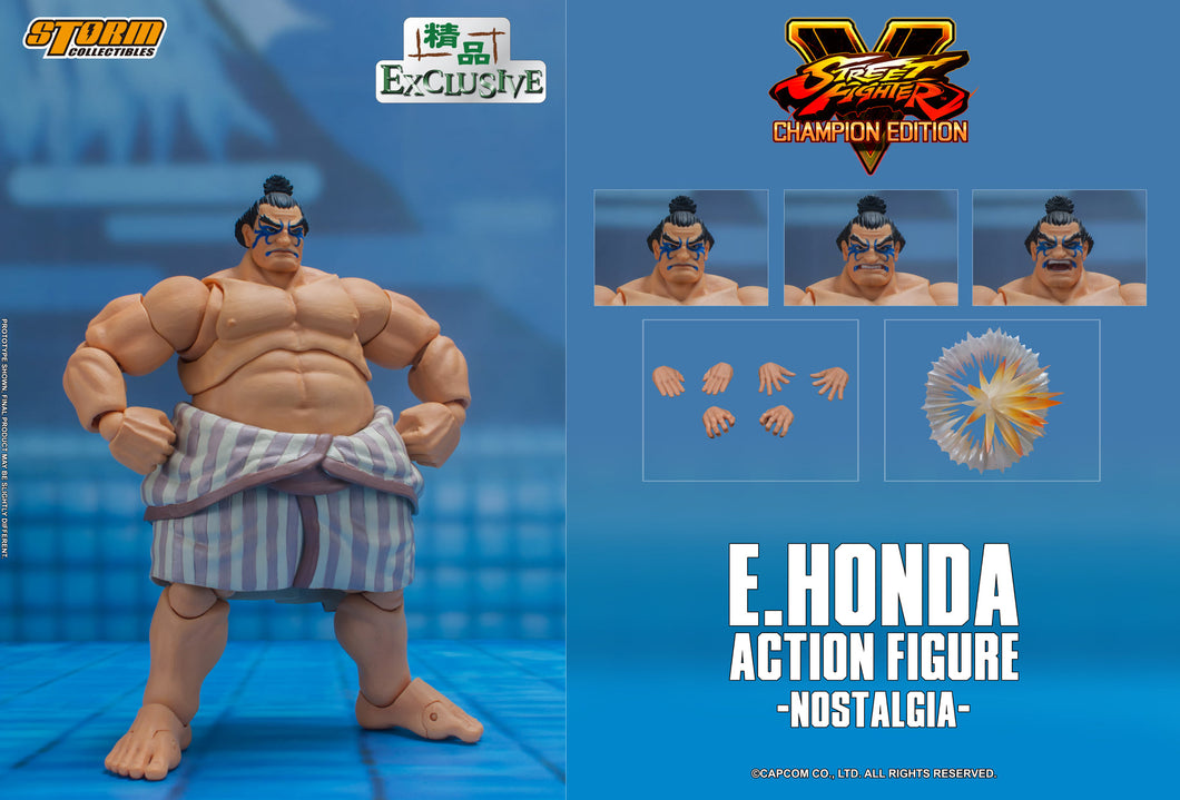 In Stock: E.HONDA [Special Edition] - NOSTALGIA - Street Fighter V CE Action Figure