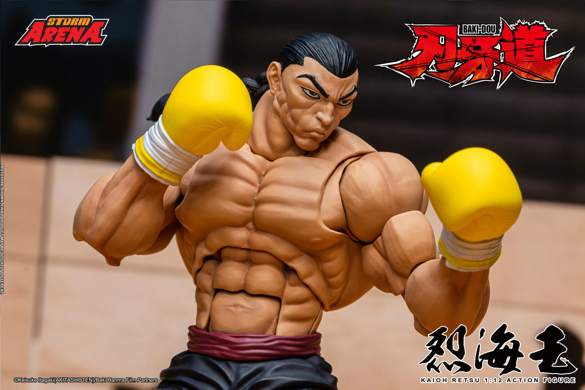 Pre-order: KAIOH RETSU - BAKI-DOU STORM ARENA 1/12 Scale