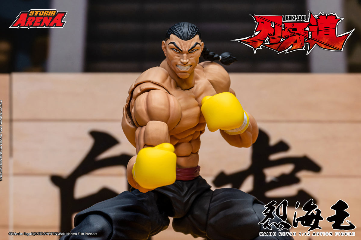 Pre-order: KAIOH RETSU - BAKI-DOU STORM ARENA 1/12 Scale