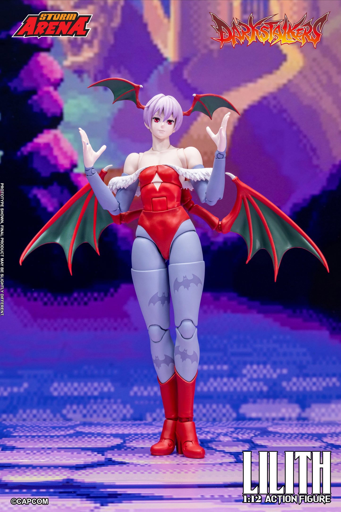 Pre-order: LILITH - DARKSTALKERS STORM ARENA 1/12 Scale