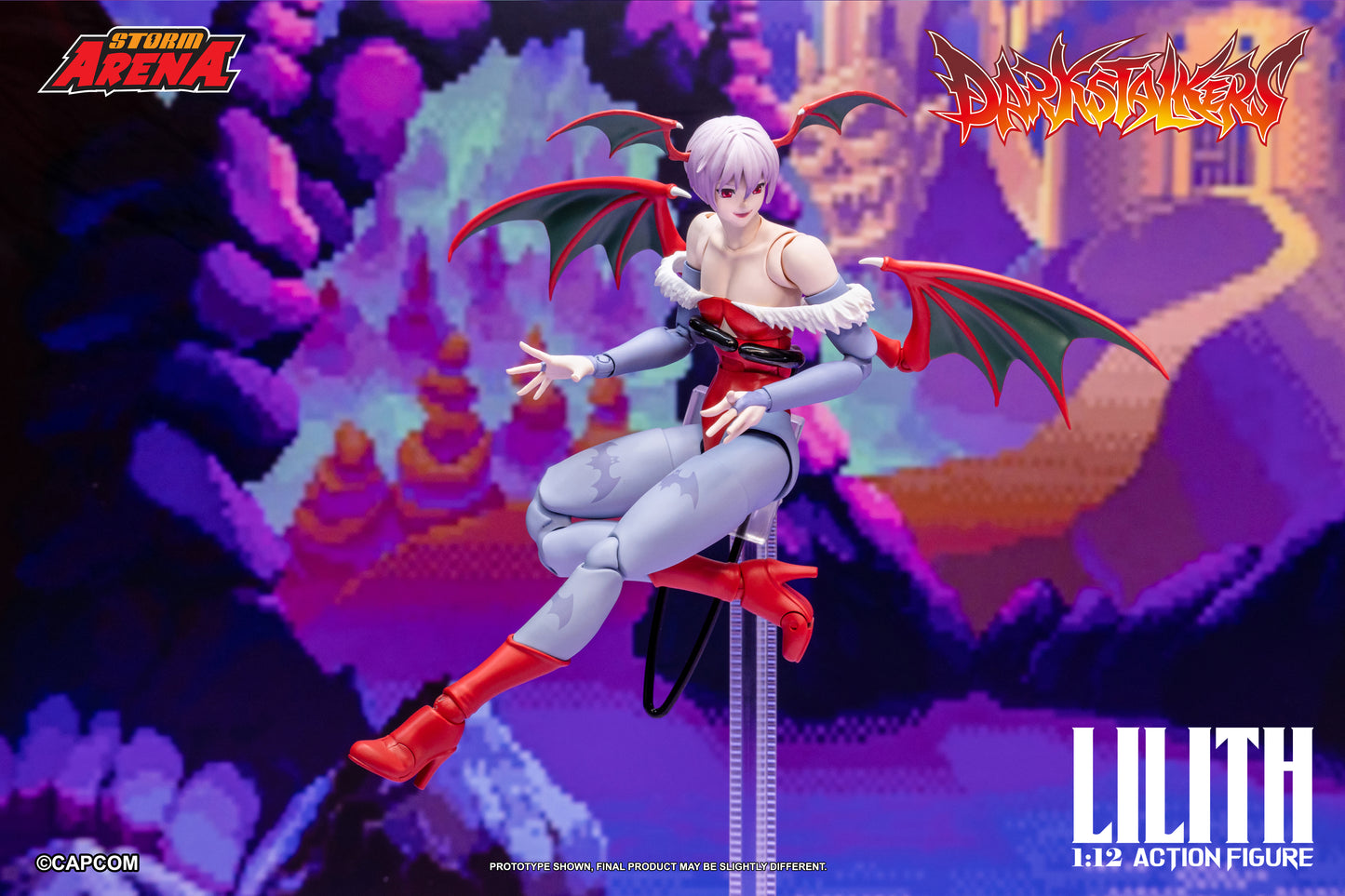 Pre-order: LILITH - DARKSTALKERS STORM ARENA 1/12 Scale