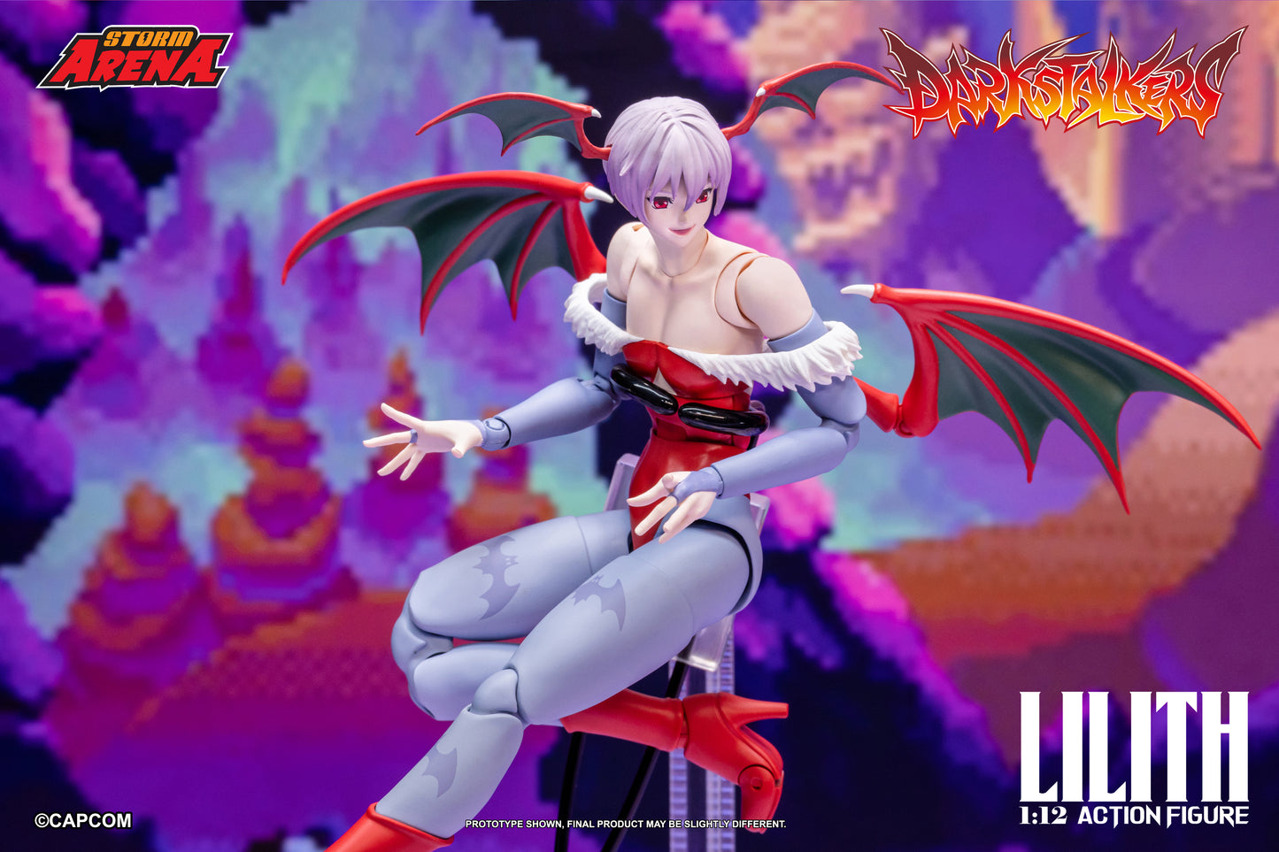 Pre-order: LILITH - DARKSTALKERS STORM ARENA 1/12 Scale