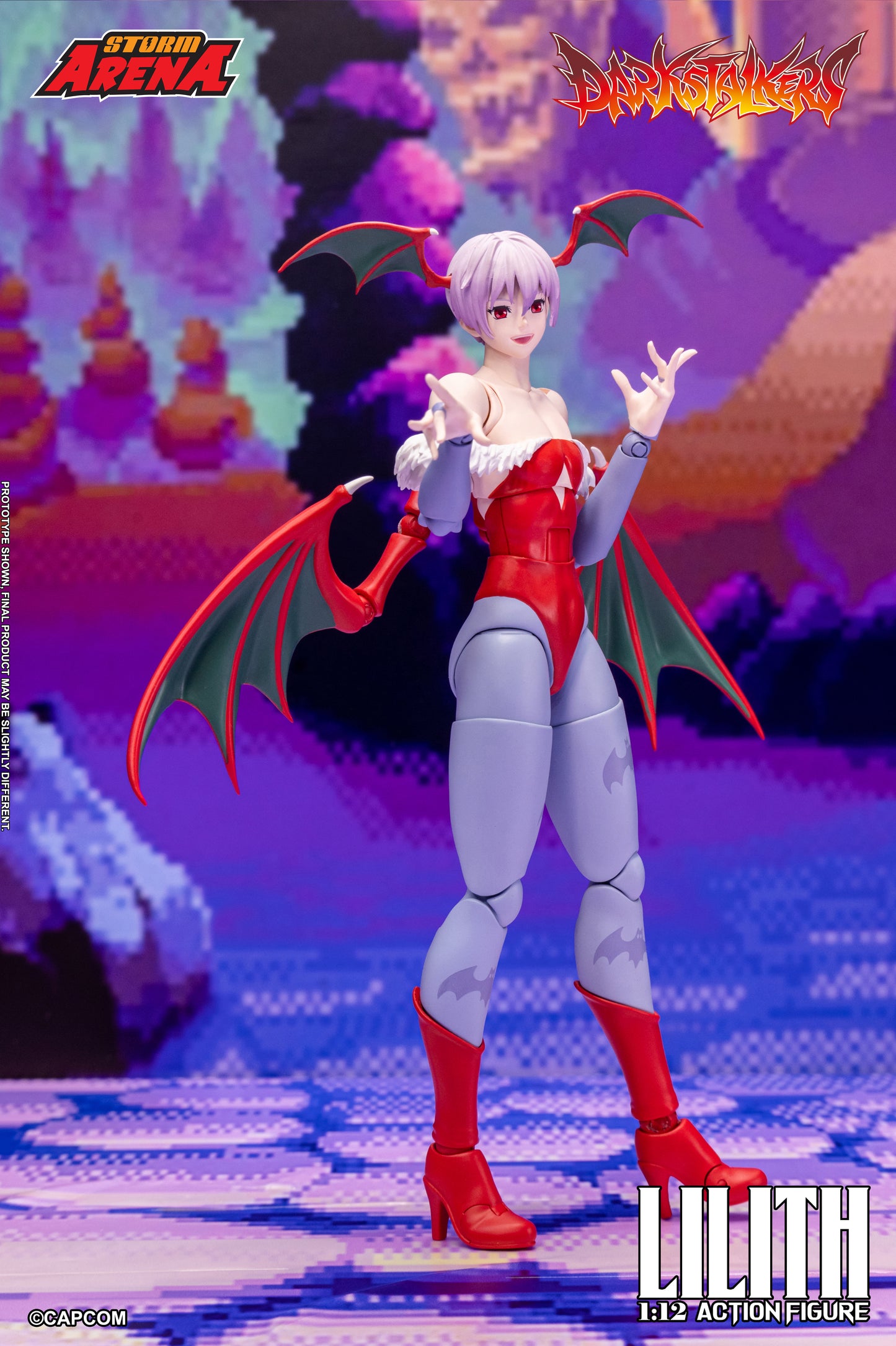 Pre-order: LILITH - DARKSTALKERS STORM ARENA 1/12 Scale