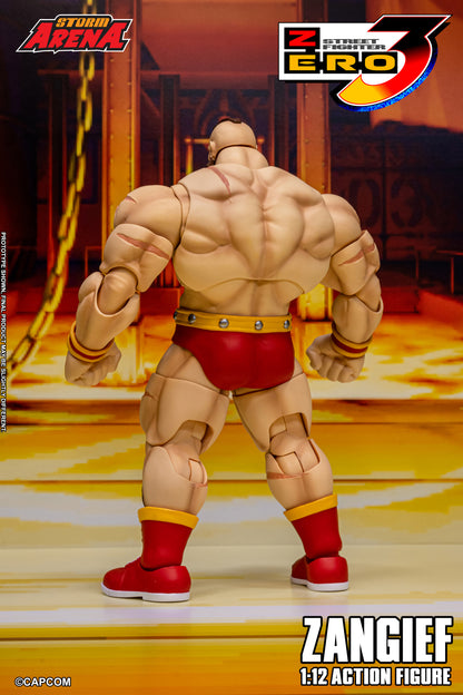 Pre-order: ZANGIEF - STREET FIGHTER ALPHA (ZERO) 3 "STORM ARENA" 1/12 Scale