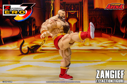 Pre-order: ZANGIEF - STREET FIGHTER ALPHA (ZERO) 3 "STORM ARENA" 1/12 Scale