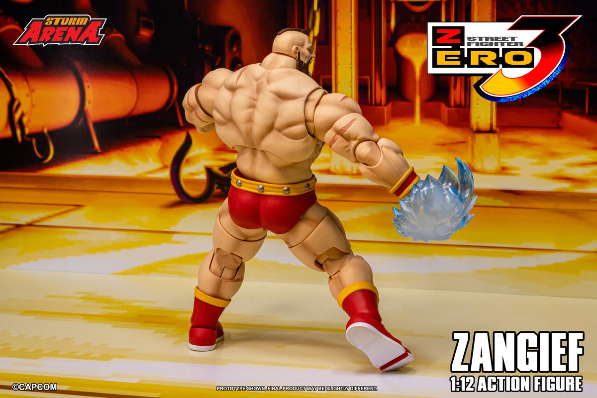 Pre-order: ZANGIEF - STREET FIGHTER ALPHA (ZERO) 3 "STORM ARENA" 1/12 Scale