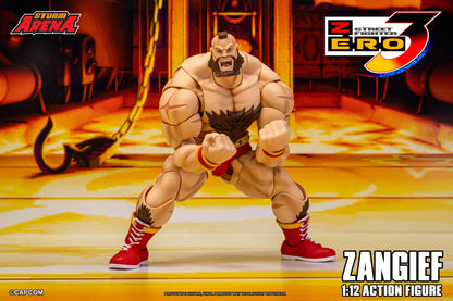 Pre-order: ZANGIEF - STREET FIGHTER ALPHA (ZERO) 3 "STORM ARENA" 1/12 Scale