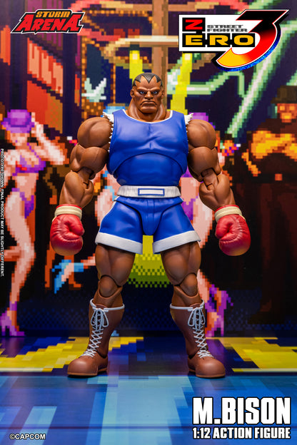 Pre-order: M.BISON (BALROG) - STREET FIGHTER ZERO (ALPHA) 3 "STORM ARENA" 1/12 Scale