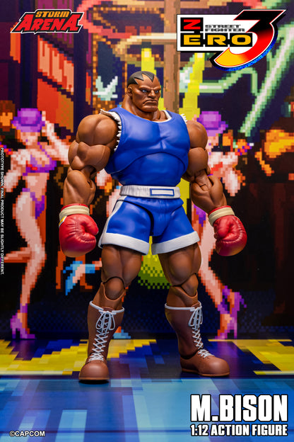 Pre-order: M.BISON (BALROG) - STREET FIGHTER ZERO (ALPHA) 3 "STORM ARENA" 1/12 Scale