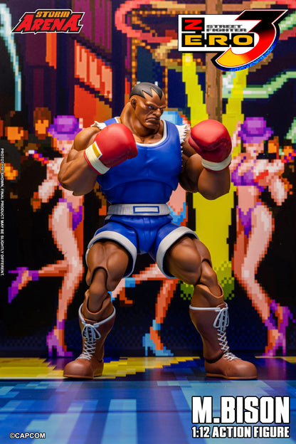 Pre-order: M.BISON (BALROG) - STREET FIGHTER ZERO (ALPHA) 3 "STORM ARENA" 1/12 Scale