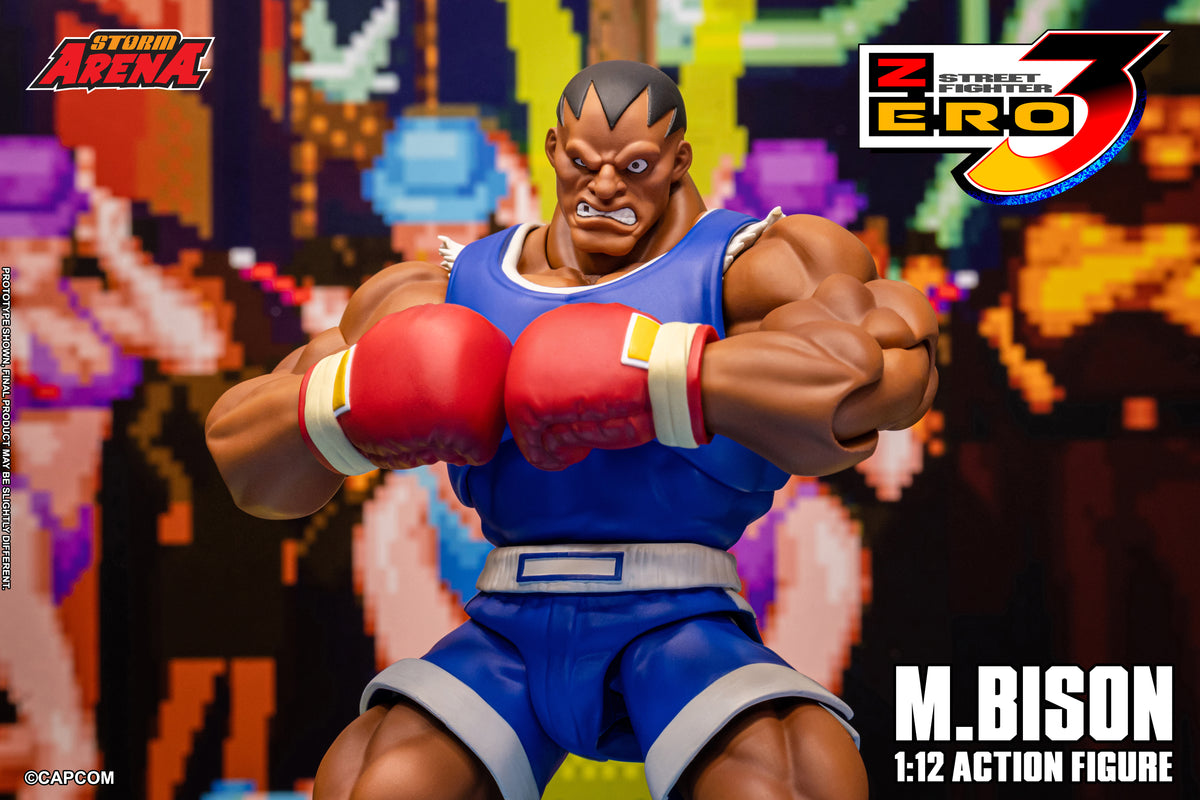 Pre-order: M.BISON (BALROG) - STREET FIGHTER ZERO (ALPHA) 3 "STORM ARENA" 1/12 Scale