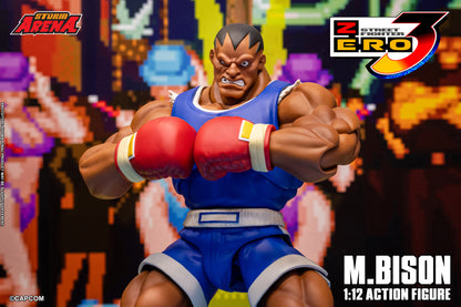 Pre-order: M.BISON (BALROG) - STREET FIGHTER ZERO (ALPHA) 3 "STORM ARENA" 1/12 Scale