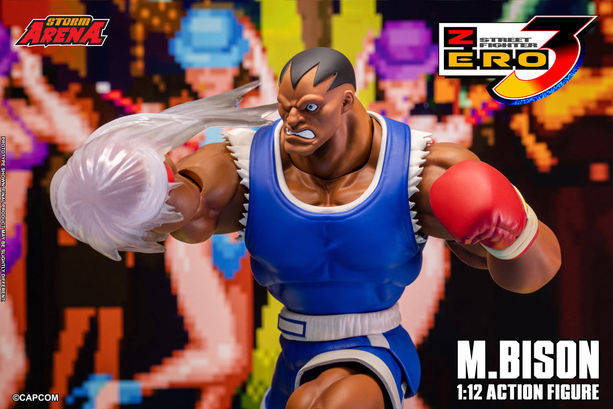 Pre-order: M.BISON (BALROG) - STREET FIGHTER ZERO (ALPHA) 3 "STORM ARENA" 1/12 Scale
