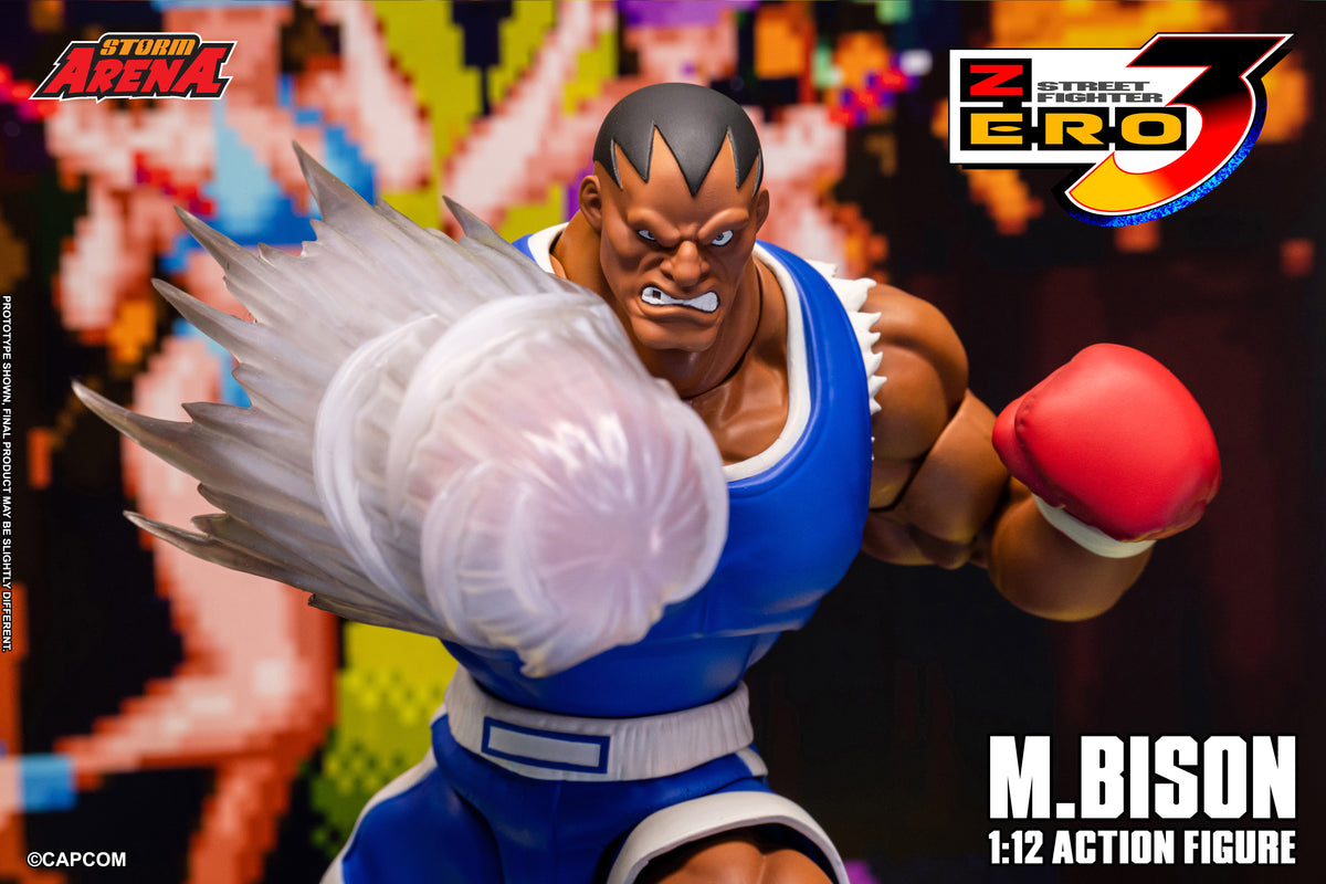 Pre-order: M.BISON (BALROG) - STREET FIGHTER ZERO (ALPHA) 3 "STORM ARENA" 1/12 Scale