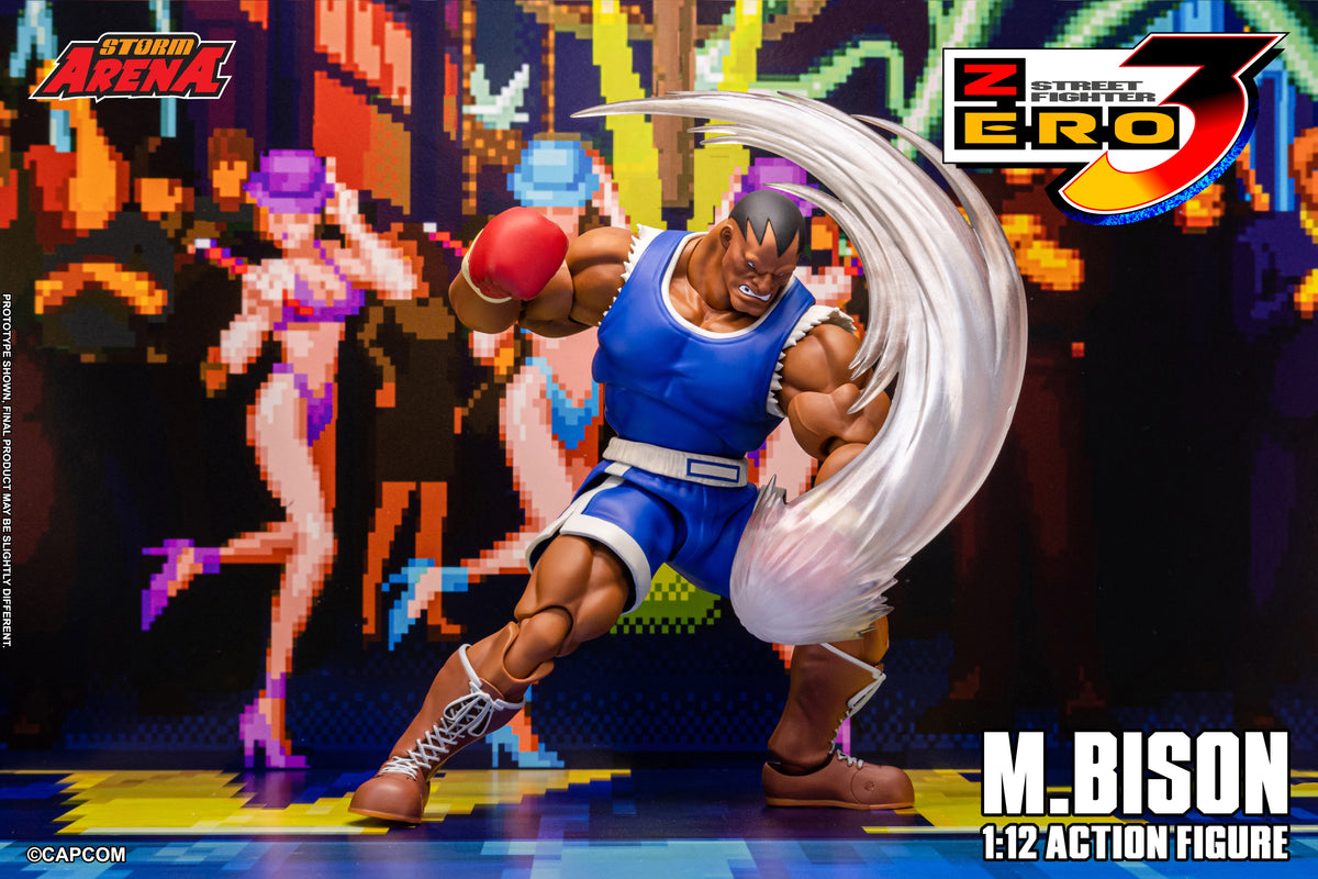 Pre-order: M.BISON (BALROG) - STREET FIGHTER ZERO (ALPHA) 3 "STORM ARENA" 1/12 Scale