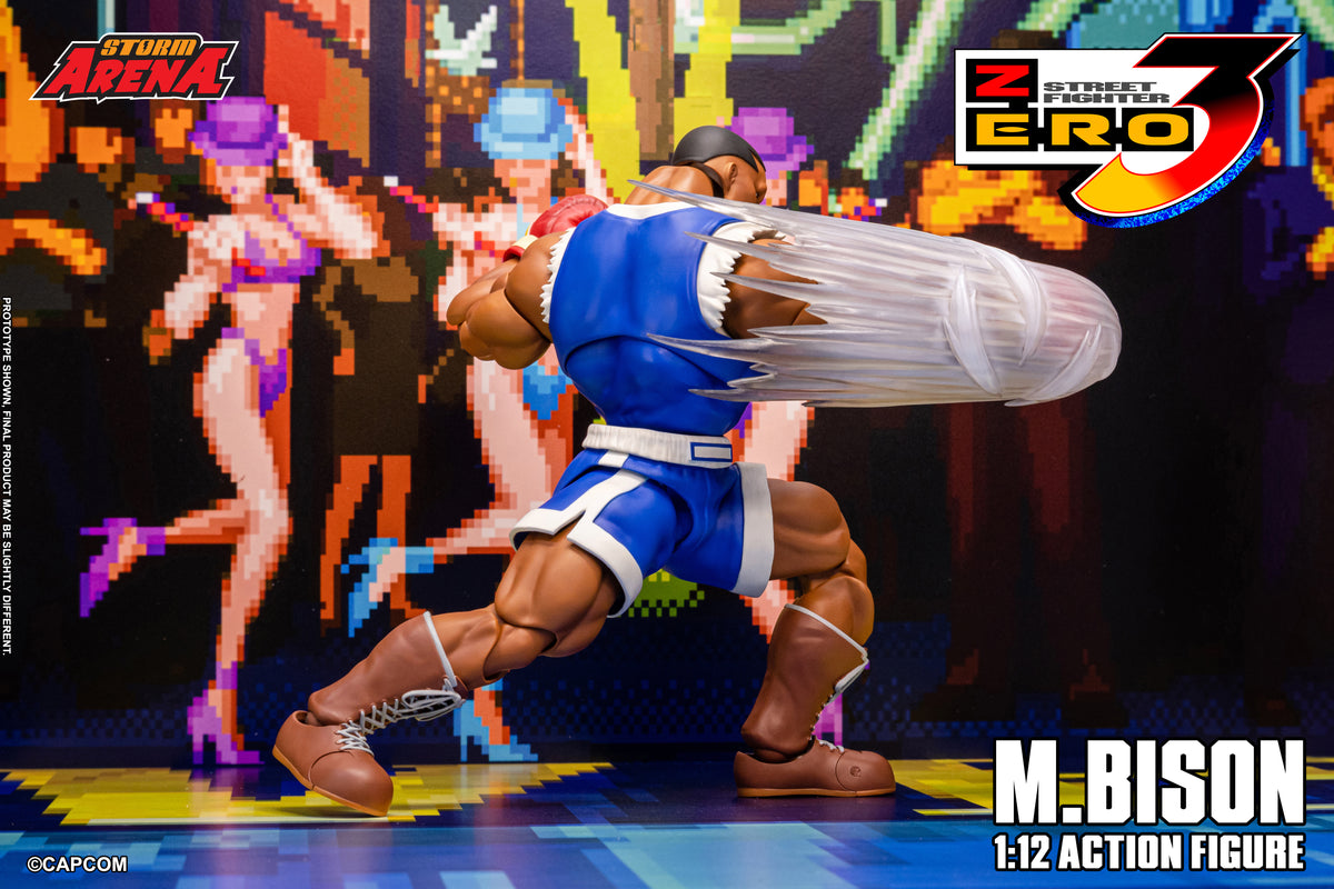 Pre-order: M.BISON (BALROG) - STREET FIGHTER ZERO (ALPHA) 3 "STORM ARENA" 1/12 Scale