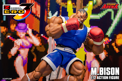 Pre-order: M.BISON (BALROG) - STREET FIGHTER ZERO (ALPHA) 3 "STORM ARENA" 1/12 Scale
