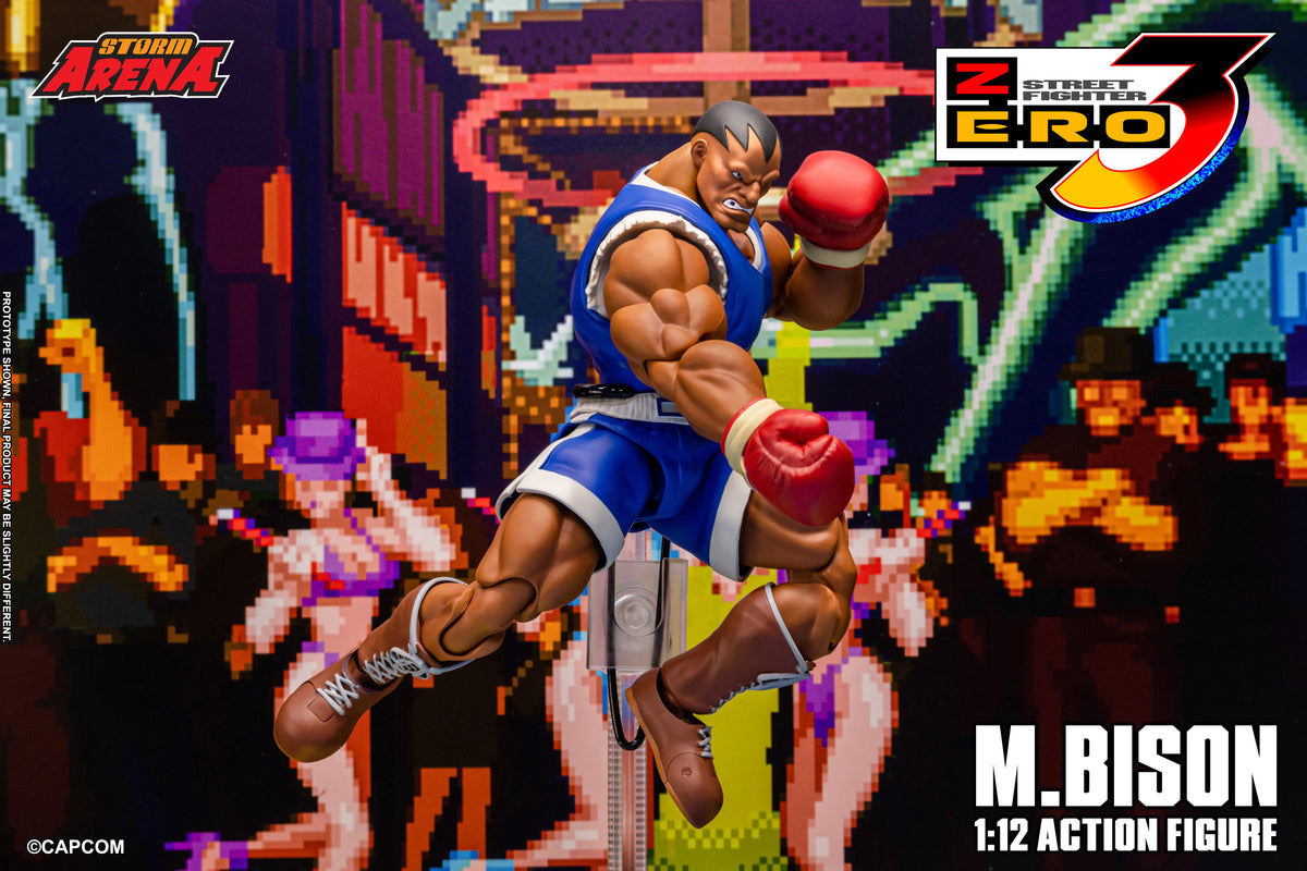 Pre-order: M.BISON (BALROG) - STREET FIGHTER ZERO (ALPHA) 3 "STORM ARENA" 1/12 Scale