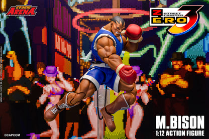 Pre-order: M.BISON (BALROG) - STREET FIGHTER ZERO (ALPHA) 3 "STORM ARENA" 1/12 Scale