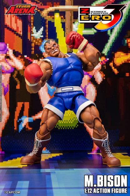 Pre-order: M.BISON (BALROG) - STREET FIGHTER ZERO (ALPHA) 3 "STORM ARENA" 1/12 Scale