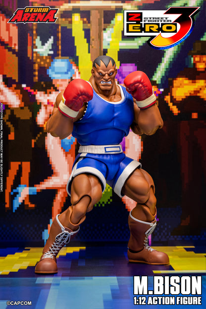 Pre-order: M.BISON (BALROG) - STREET FIGHTER ZERO (ALPHA) 3 "STORM ARENA" 1/12 Scale