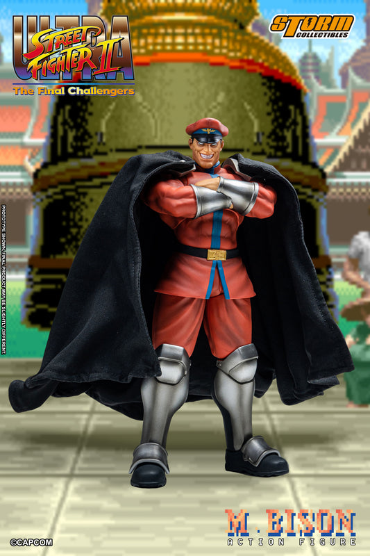 In Stock: M.BISON - Ultra Street Fighter II The Final Challengers Action Figure