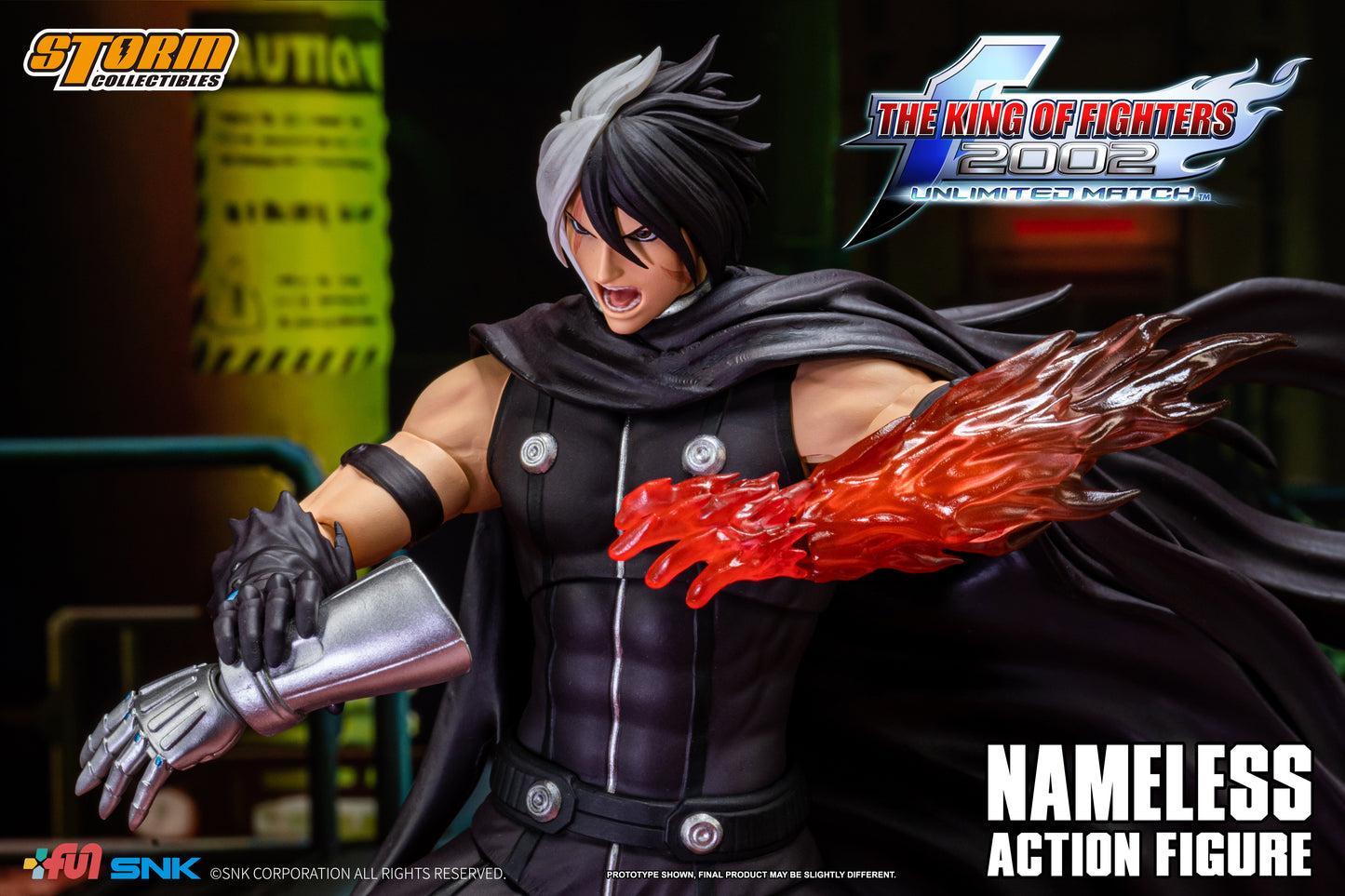 In Stock: NAMELESS - King of Fighters 2002 UM Action Figure