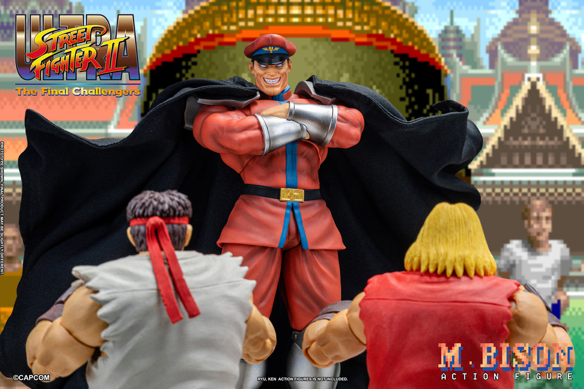 In Stock: M.BISON - Ultra Street Fighter II The Final Challengers Action Figure