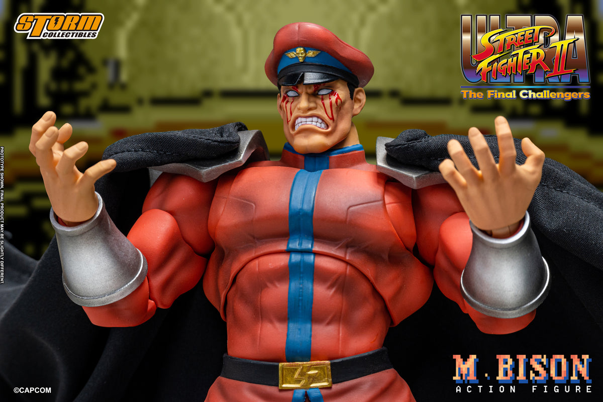 In Stock: M.BISON - Ultra Street Fighter II The Final Challengers Action Figure