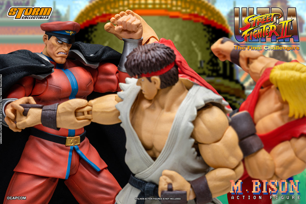 In Stock: M.BISON - Ultra Street Fighter II The Final Challengers Action Figure