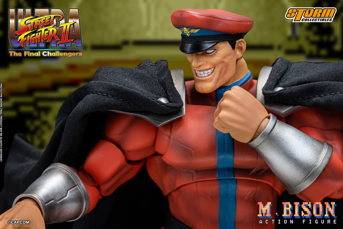 In Stock: M.BISON - Ultra Street Fighter II The Final Challengers Action Figure