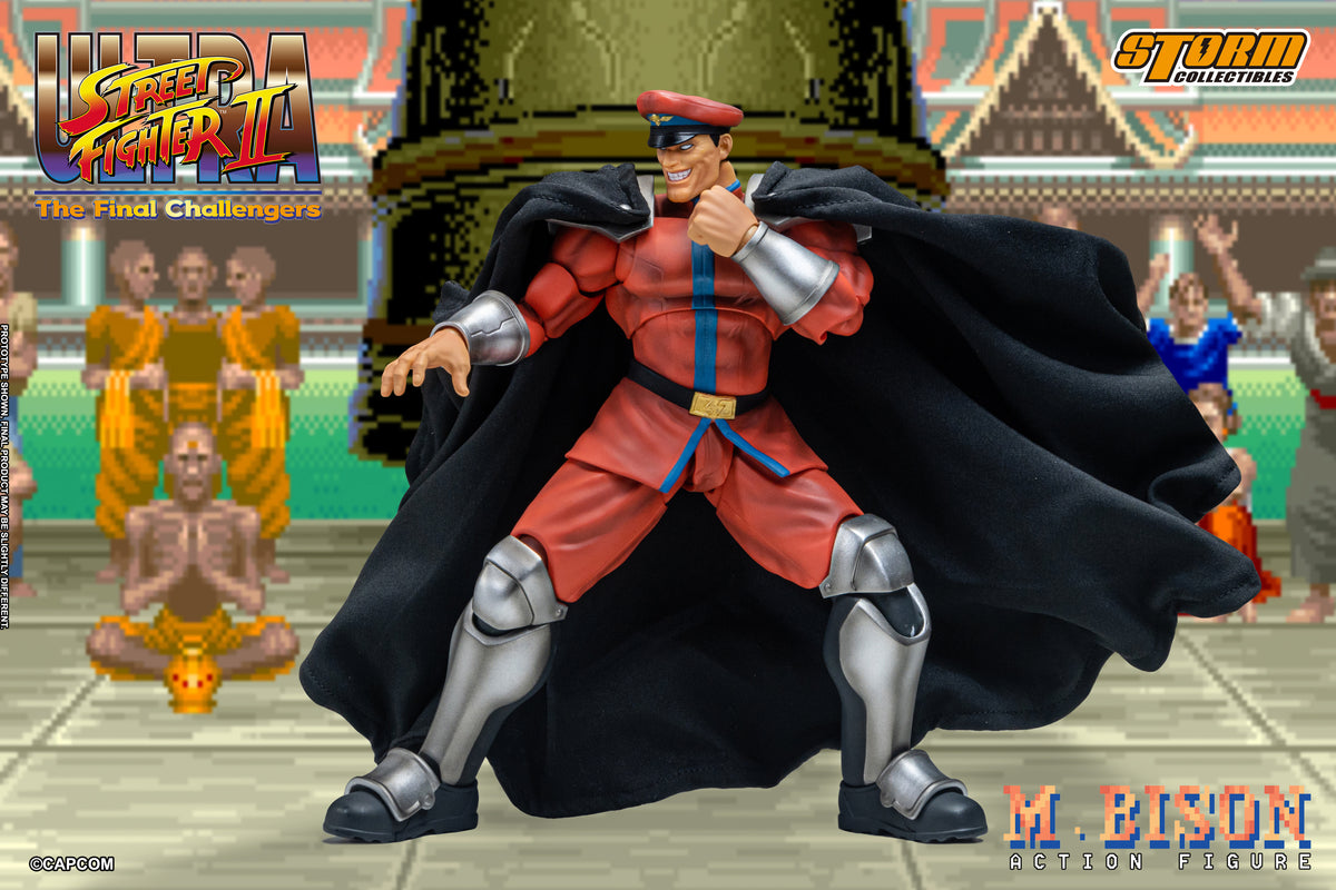 In Stock: M.BISON - Ultra Street Fighter II The Final Challengers Action Figure