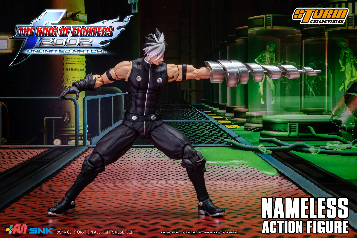 In Stock: NAMELESS - King of Fighters 2002 UM Action Figure