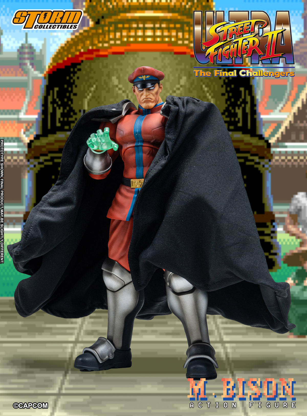 In Stock: M.BISON - Ultra Street Fighter II The Final Challengers Action Figure