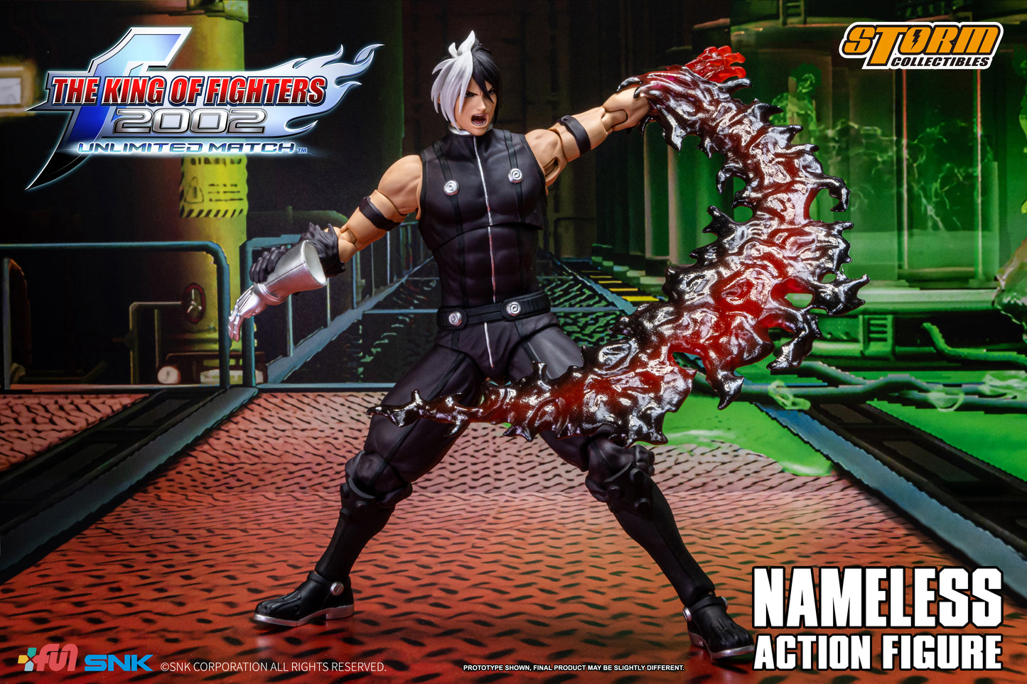 In Stock: NAMELESS - King of Fighters 2002 UM Action Figure