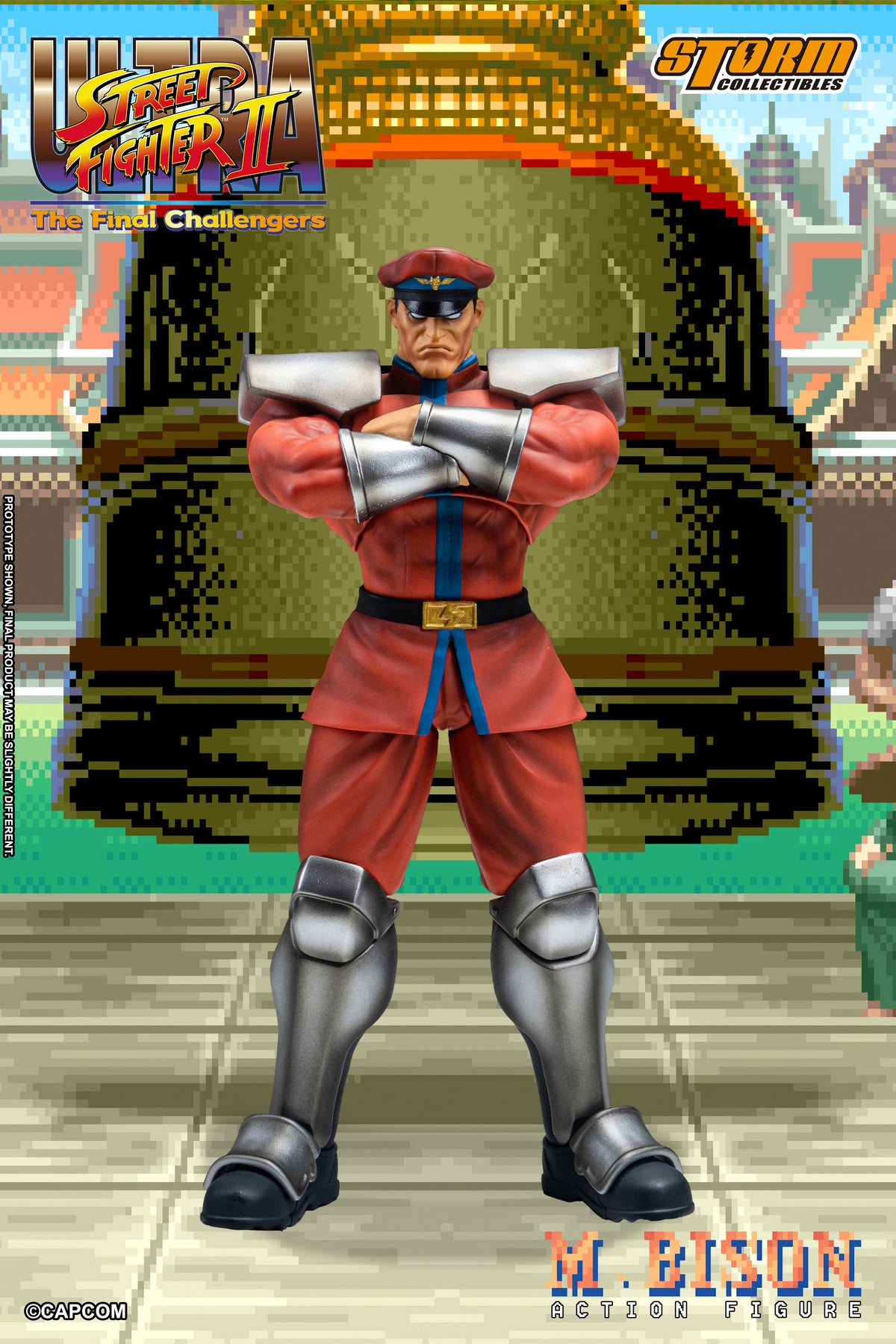 In Stock: M.BISON - Ultra Street Fighter II The Final Challengers Action Figure